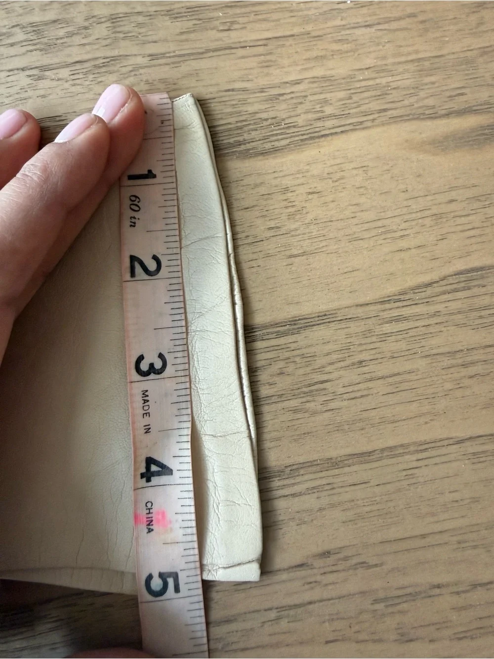 Rare Vintage Dior Cream Leather Gloves